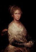 Francisco de Goya Portrait of Josefa Bayeu y Subias wife of painter Goya china oil painting artist